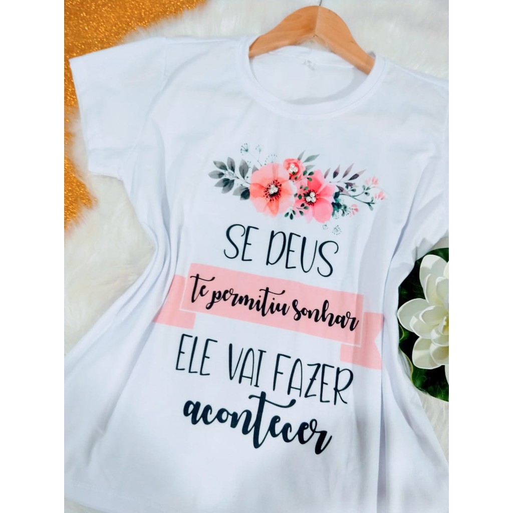 Blusas com hot sale estampas evangelicas