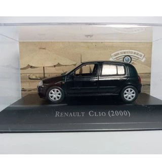 Miniatura carros inesquecíveis do Brasil Renault Clio