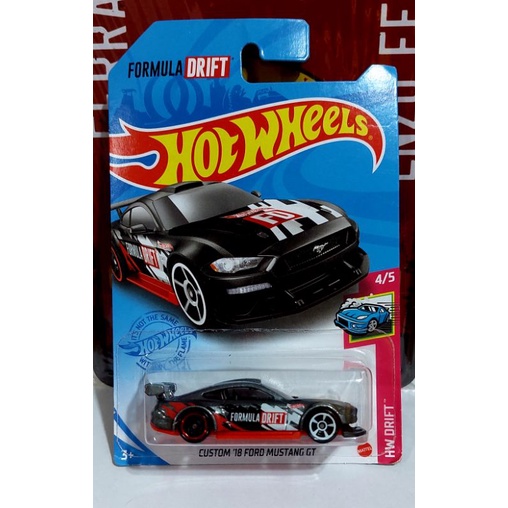 Hot Wheels - Custom 18 Ford Mustang GT | Shopee Brasil