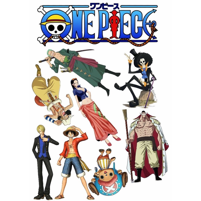 Topo de Bolo One Piece Para Imprimir