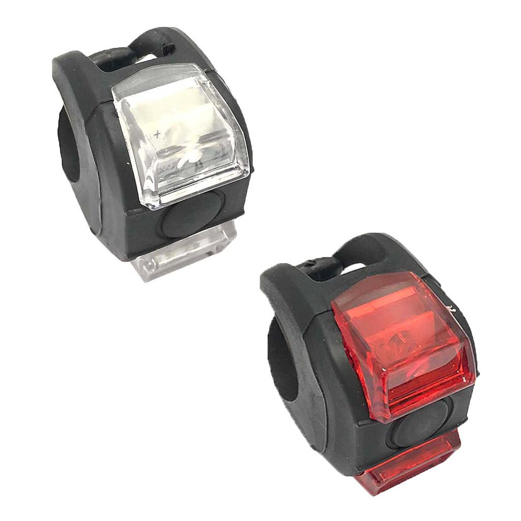 Luz Bike Pisca C/ Led 3 Funções P/guidão Elleven Para Bicicleta
