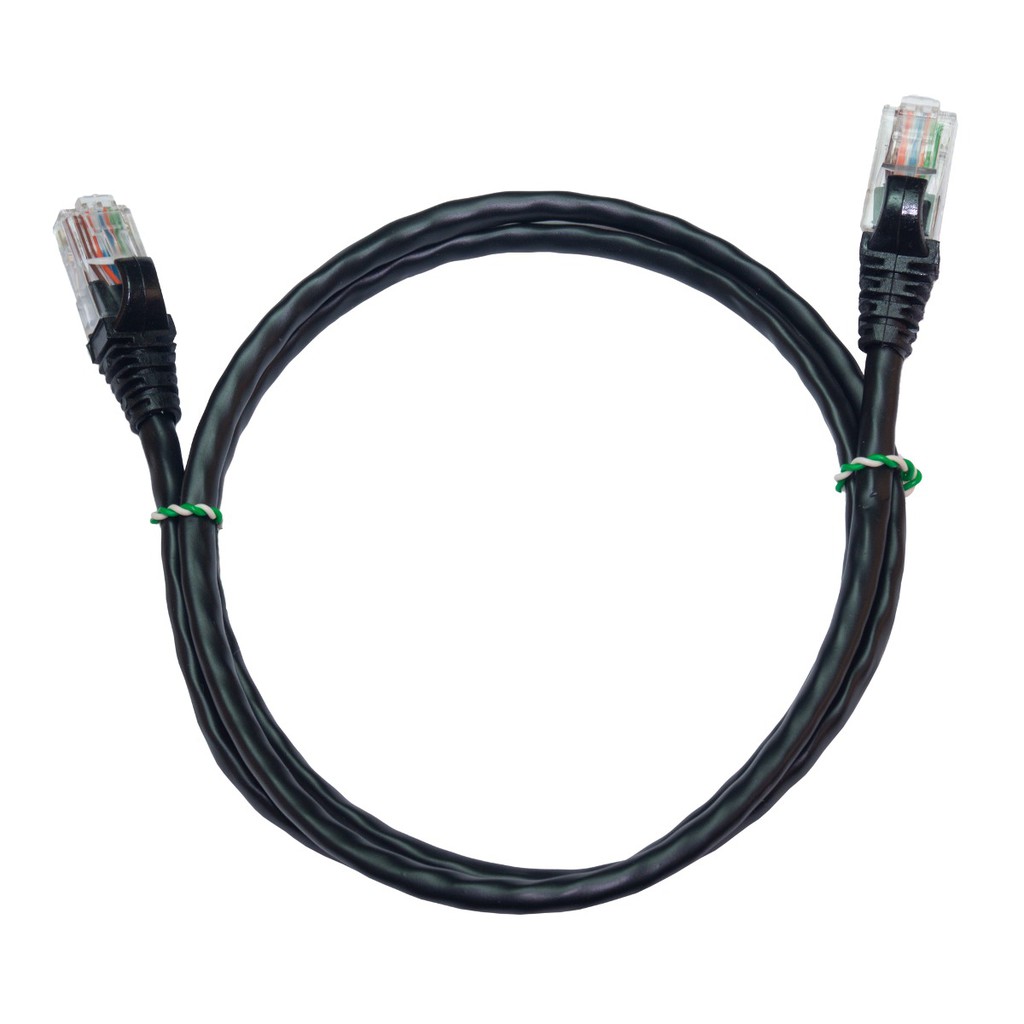 Cabo Patch Cord Cat5e 2,5 Metros Preto Shopee Brasil