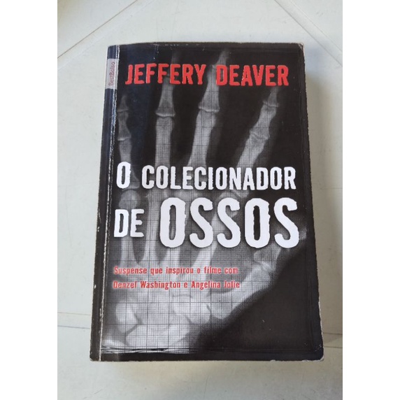 Livro - O Colecionador de Ossos - Jeffery Deaver | Shopee Brasil