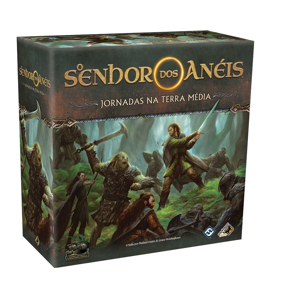 O Senhor dos Aneis: Jornadas na Terra Media- Jogo de Tabuleiro-Original ...
