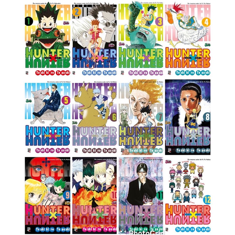 Mangá Hunter x Hunter Vol. 1 e 2 (volumes avulsos) Lacrado - Em