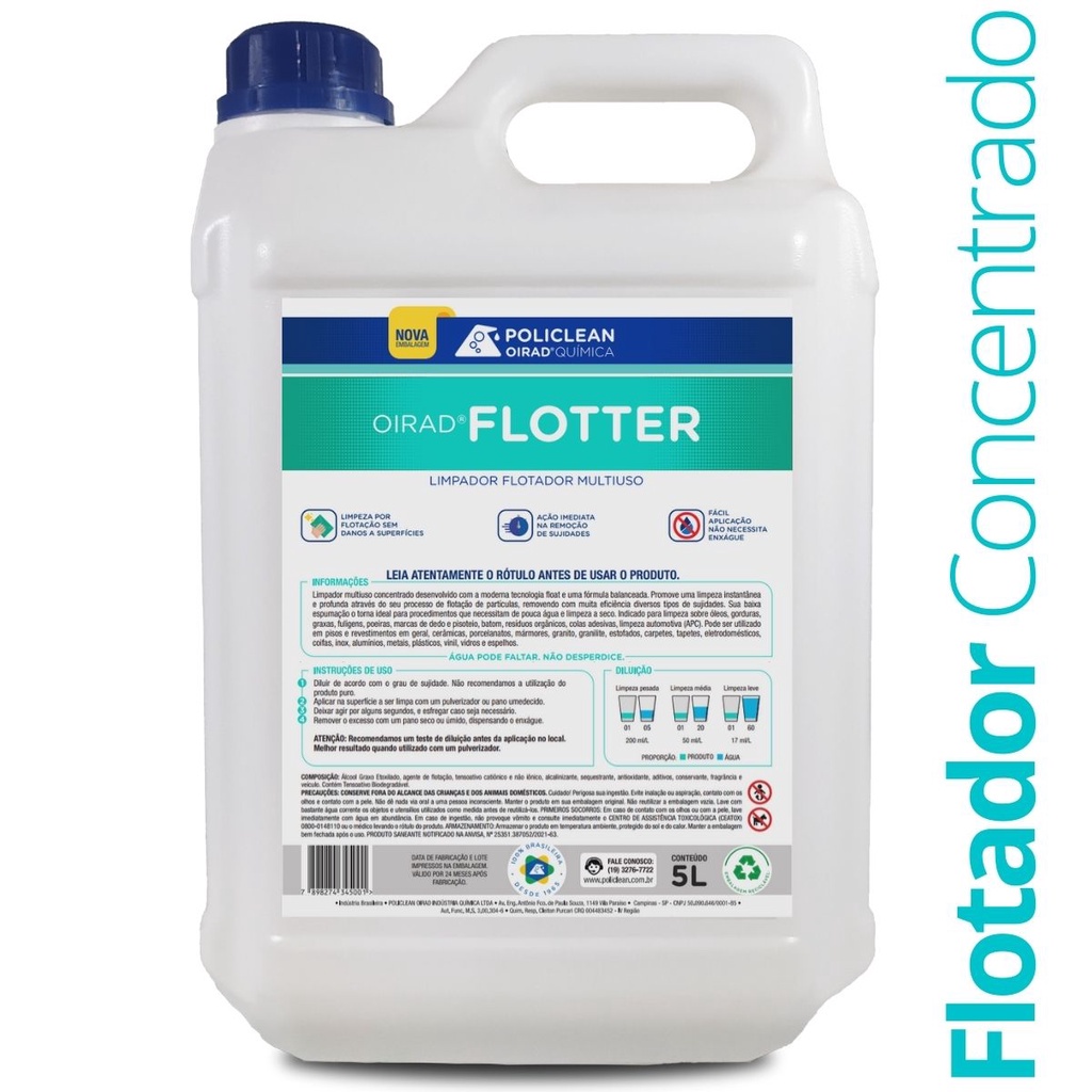 Oirad Flotter 05 L Garrafão