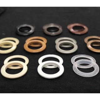 Ilhós Para Cortina Redondo 28mm Cores 100 Pares