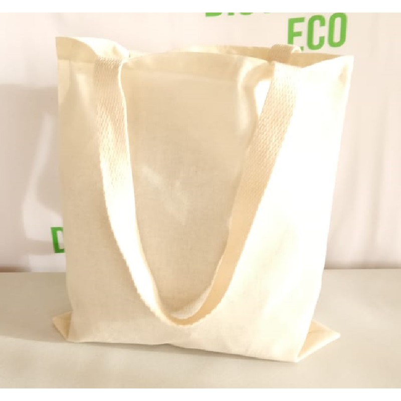 20 sacolas ecológicas Lisas 35x35 (ecobag) 100% de algodão cru.