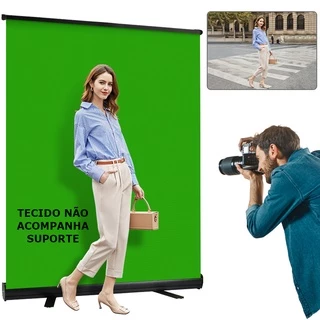 Tecido Chroma Key verde 1,80 de largura por 3 Metros