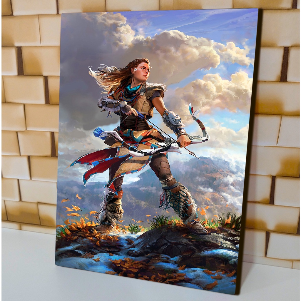 Quadro Decorativo MDF Horizon zero Dawn Wallpaper