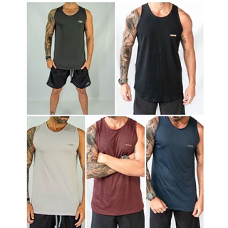 Camiseta Regata Masculina Praia Academia