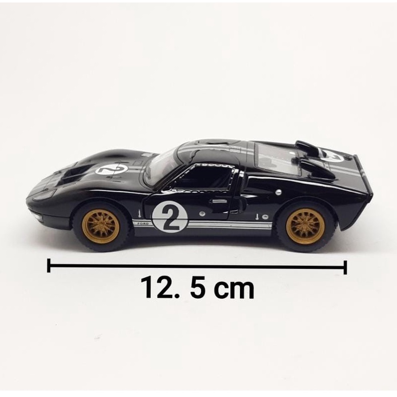 Miniatura Carro Ford GT40 MKII 1966 1/32 Metal e Fricção | Shopee