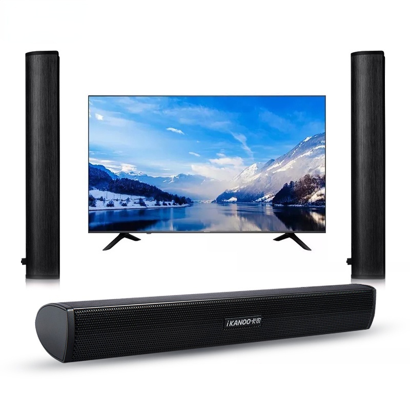 CGV Soundbar BDS ALTO 80W Con Subwoofer Integrato E Bluetooth 5.0 - HDMI ARC, Ottico, USB, Telecomando E Montaggio A Parete