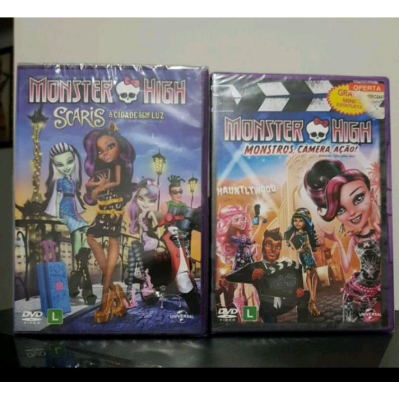 Blu-ray - Monster High - Monstros, Câmera, Ação!