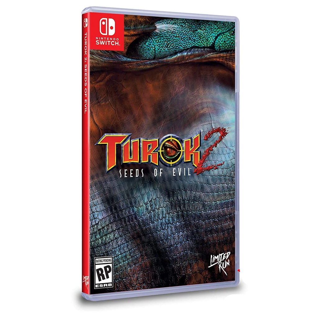 Turok 1 and 2 Dual high quality Pack Limited Run 424 for PS4