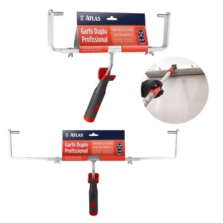 Suporte Garfo Duplo Profissional Ajustável 30 A 46cm Atlas