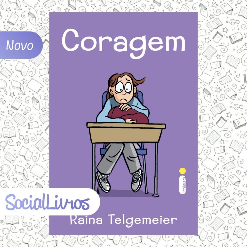 Coragem - Livro Novo/Lacrado - Raina Telgemeier - Ed. Intrínseca ...