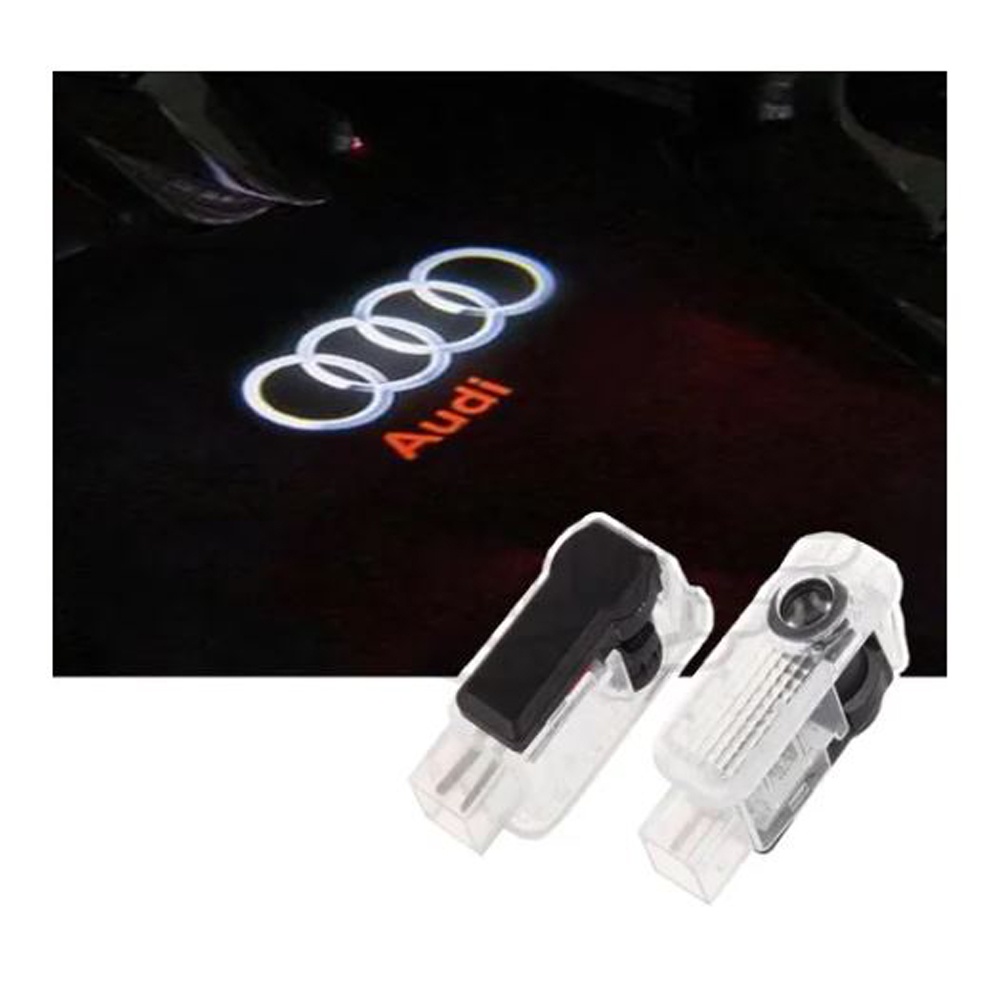 Acessorios Audi A3 S3 Q3 A4 A5 Tt Luz Leds Cortesia Projetor Porta de Carro