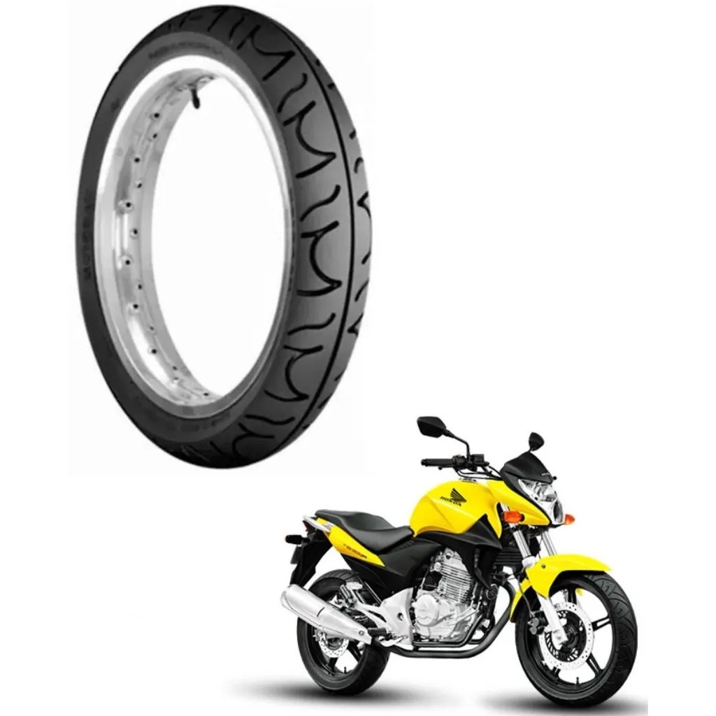 Pneu Dianteiro 110/70-17 Cb300 Fazer 250 Sportissimo Maggion Moto S ...