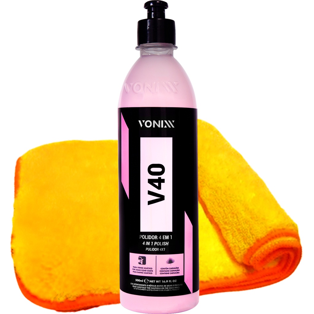 Vonixx V40 4 in 1 Polish with Carnauba 16.9 fl oz (500 ml