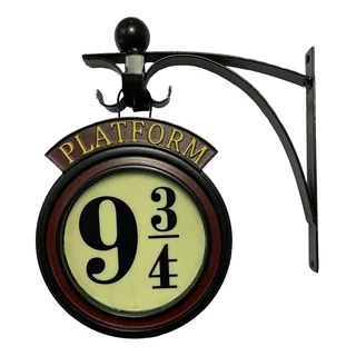 Luminária Decorativa Harry Potter Plataforma 3/4 De Parede