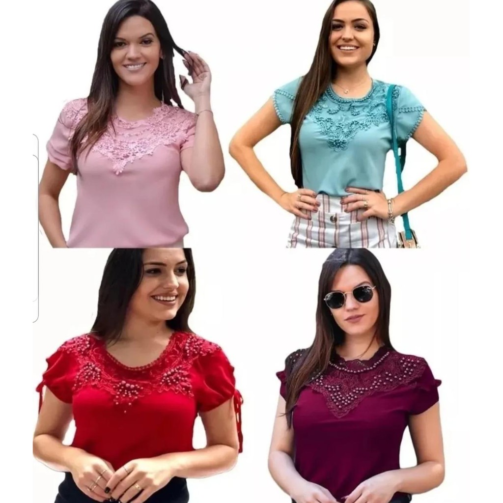 Revenda hot sale de blusas