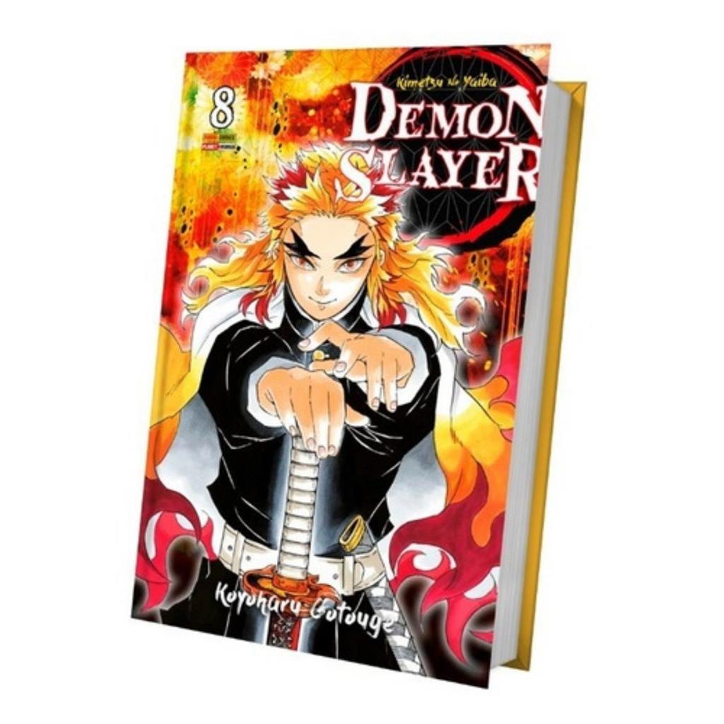 Demon Slayer Vol.8 - Kimetsu No Yaiba - Manga - Panini | Shopee Brasil