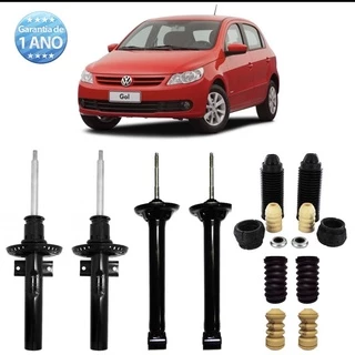 04 AMORTECEDOR + 04 KITS GOL G5 e G6