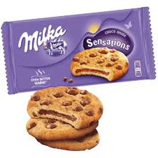 Milka Sensations - Cookies Recheados Chocolate - Importados Da Alemanha