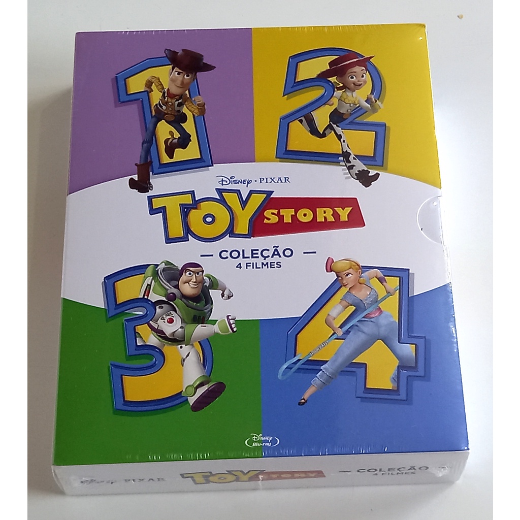 Toy Story 4 coleção de filmes Blu Ray