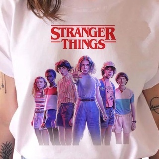 Camiseta juvenil Dustin Stranger Things preta, Netflix