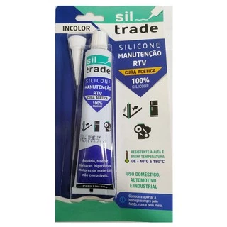 Silicone Siltrade Manutenção Aquário 50 Gramas