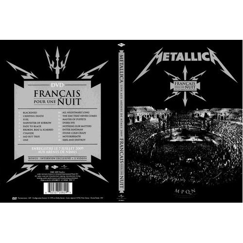 Metallica - Francais Pour Une Nuit (live) | Shopee Brasil