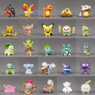 Pokemon Figuras Modelo 6pçs Estilos Diferentes Bonecos De Anime Pikachu  Kawaii Brinquedos - Corre Que Ta Baratinho