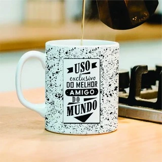 Caneca Especial Para Uso Exclusivo Do Melhor Amigo (a) Do Mundo