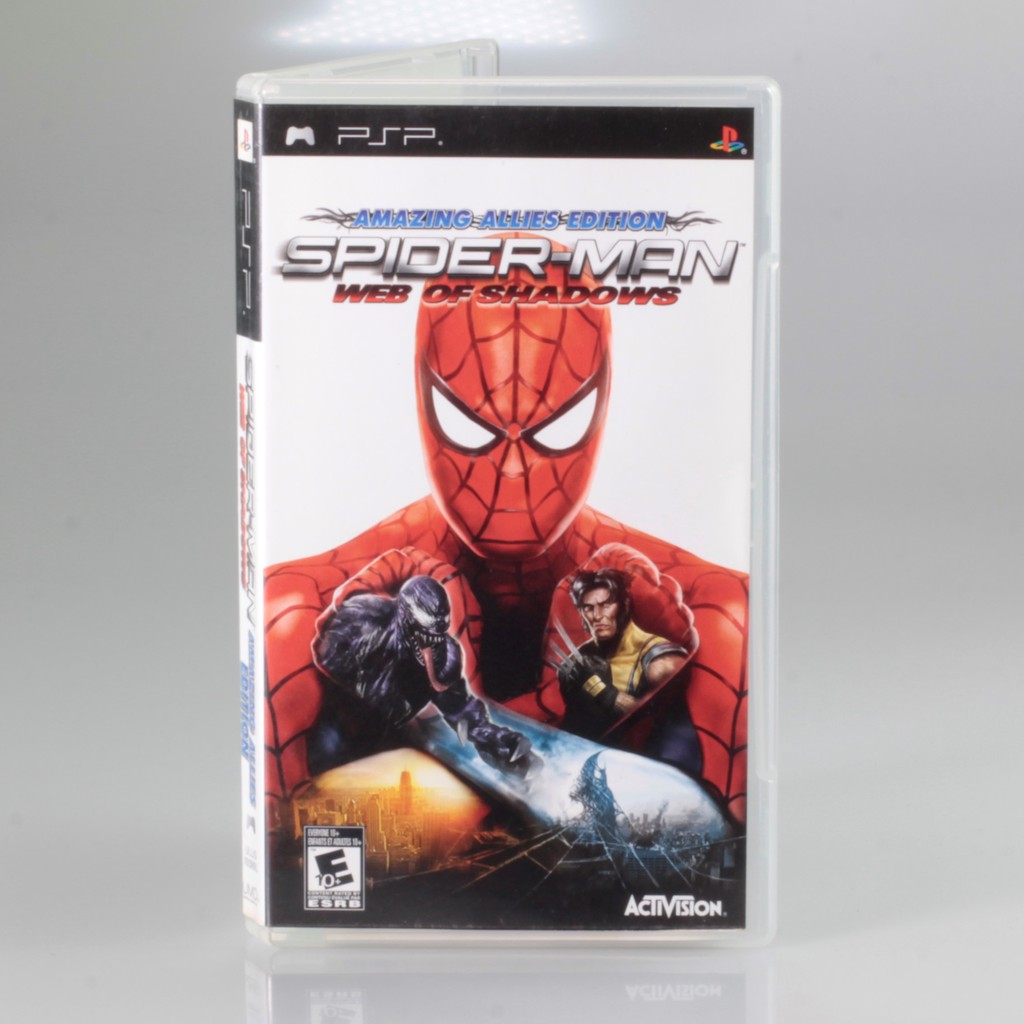 Spider-man Web Of Shadows Psp Sony Psp Spiderman