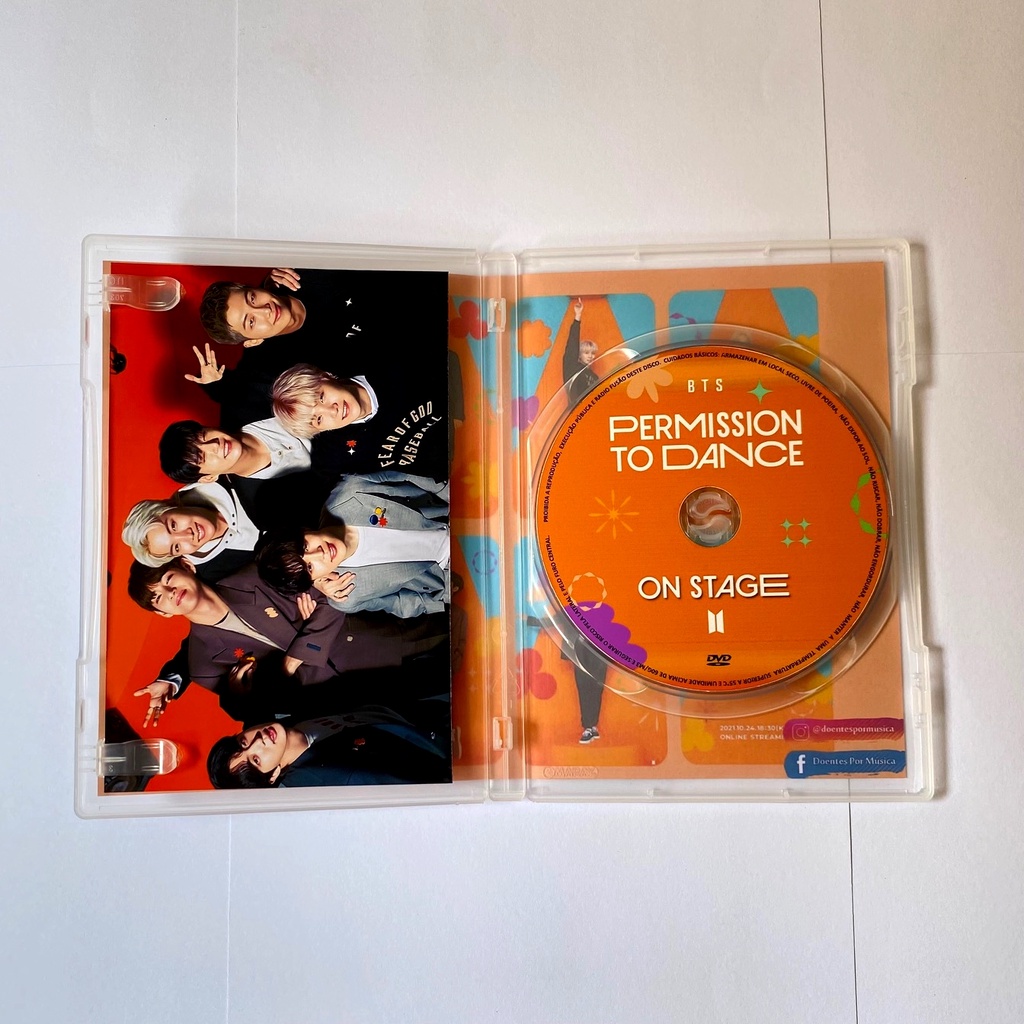 DVD BTS Permission to Dance On Stage 2021 Los Angeles DVD BTS Permission to Dance On Stage 2021 Los Angeles