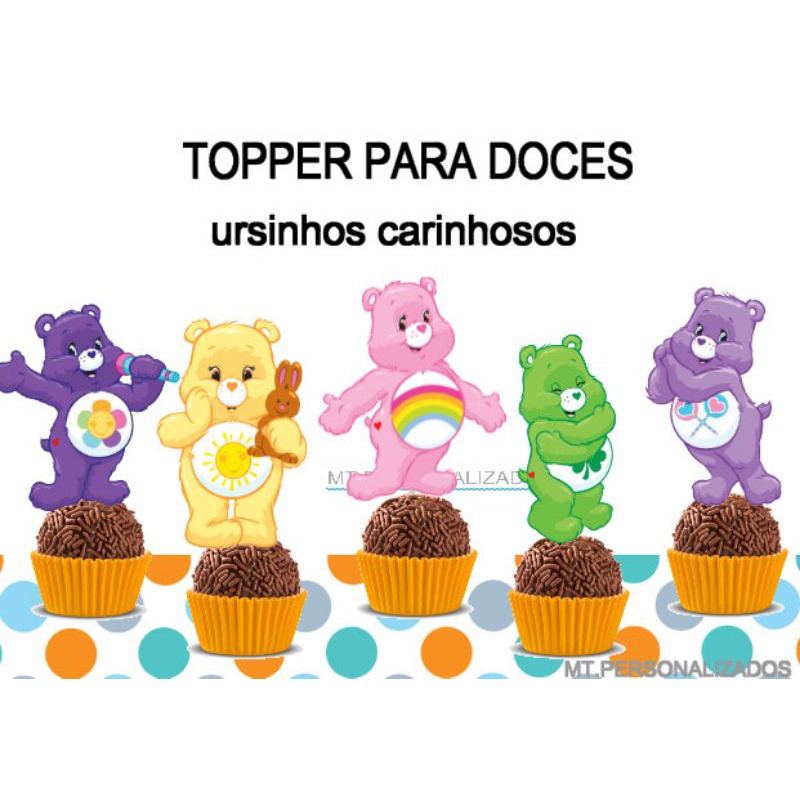 carimbinhos para brigadeiro doces gourmet confeitaria ursinhos carinhosos  fofos coração