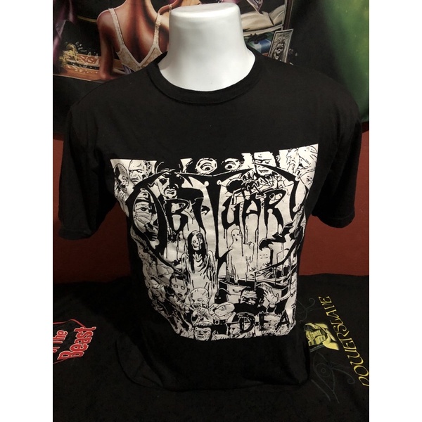 Camiseta Obituary | Shopee Brasil