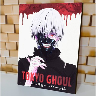 Quadro Decorativo Anime Tokyo Ghoul Mangá Com Moldura RC012