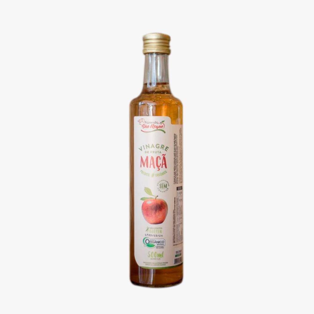 VINAGRE DE MAÇA ORGANICO 500ml - SAO ROQUE