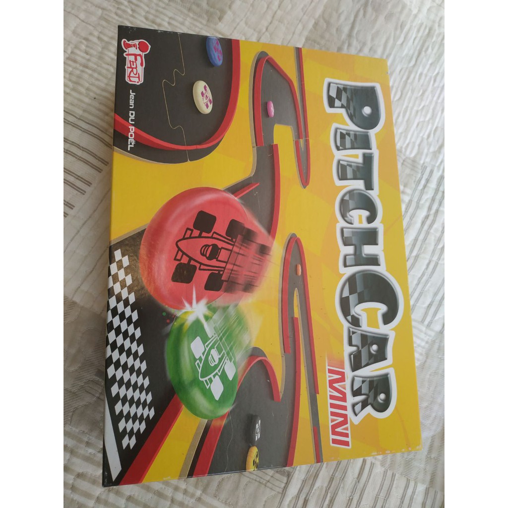 Jogo de Destreza Pitchcar Mini com 3 expansões