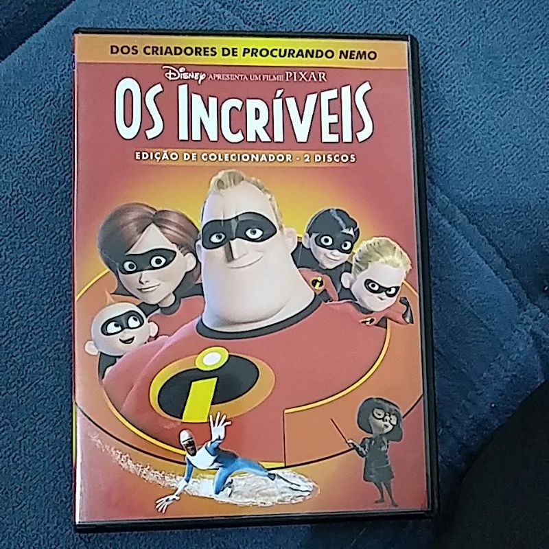 dvd os incríveis adição dupla