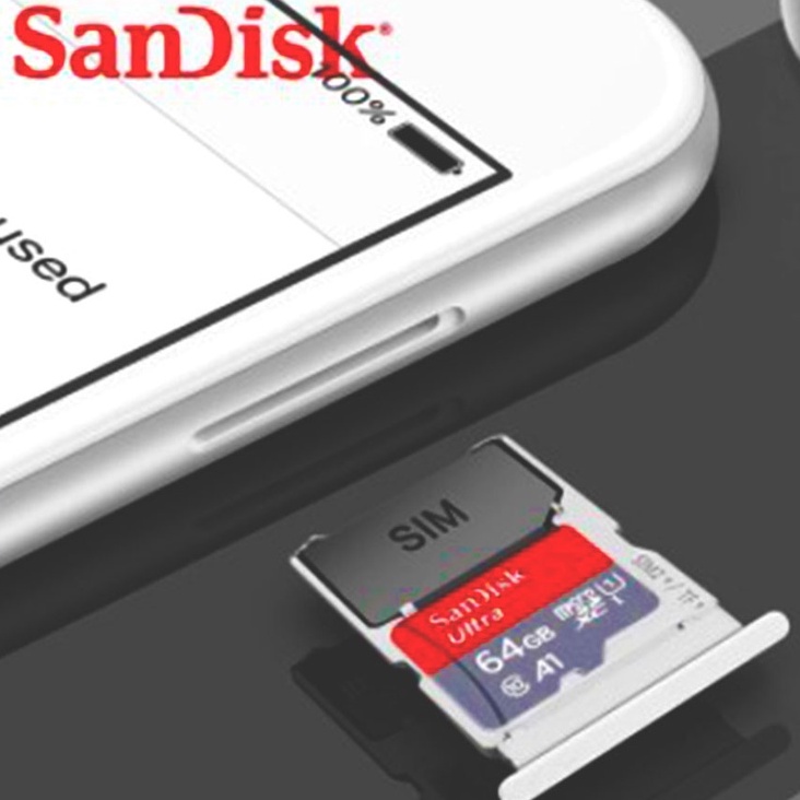 Cartão de Memória Sandisk 16gb a 128gb Novo e Original, Ultra