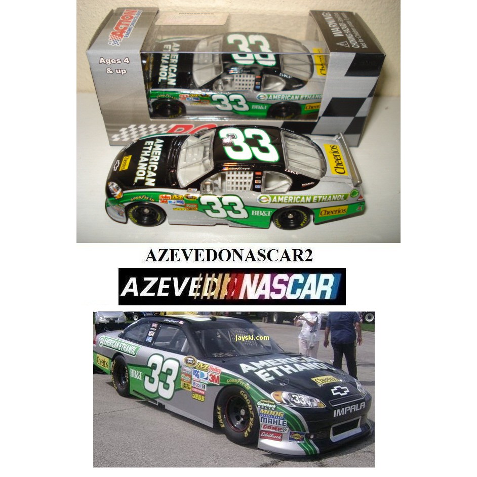 Nascar 1/64 #33 Clint Bowyer Chevy Impala Ethanol 2011