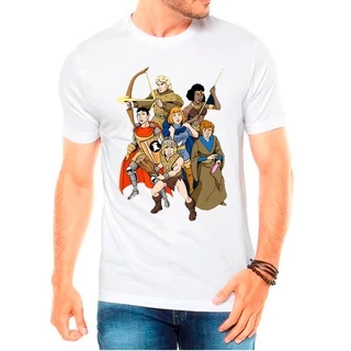 Camiseta Desenho Caverna Dragão Masculina