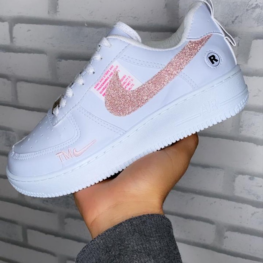 Pink glitter air store force