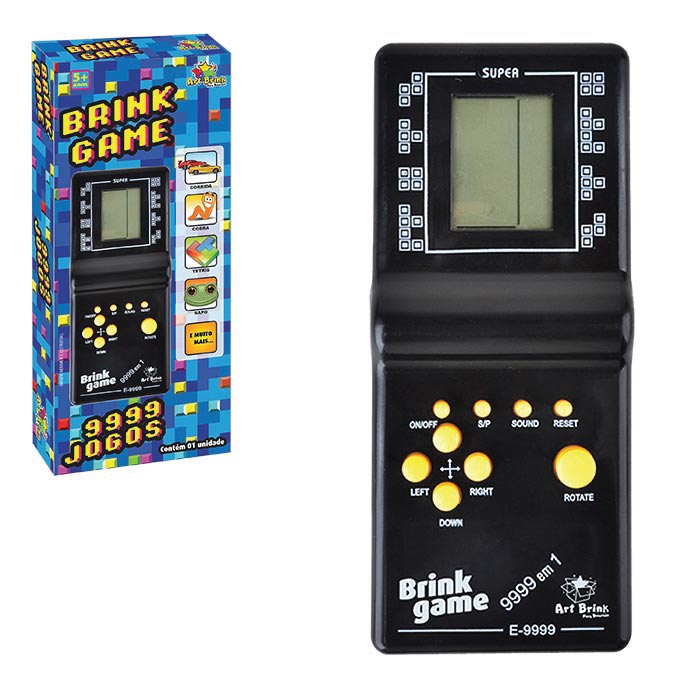 Antigo e Raro Mini Game SUPER 88 - Talking 8 in 1. Mod.: E-S88T - BRINCK  GAME 