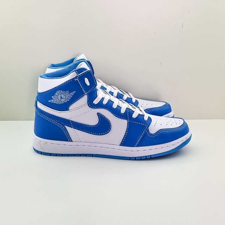 Air jordan branco e clearance azul