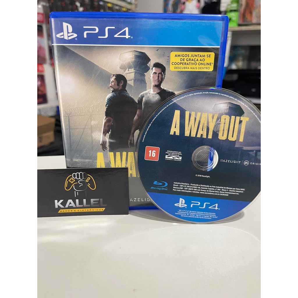 A Way Out LOW COST  PS4 - Jogo Digital